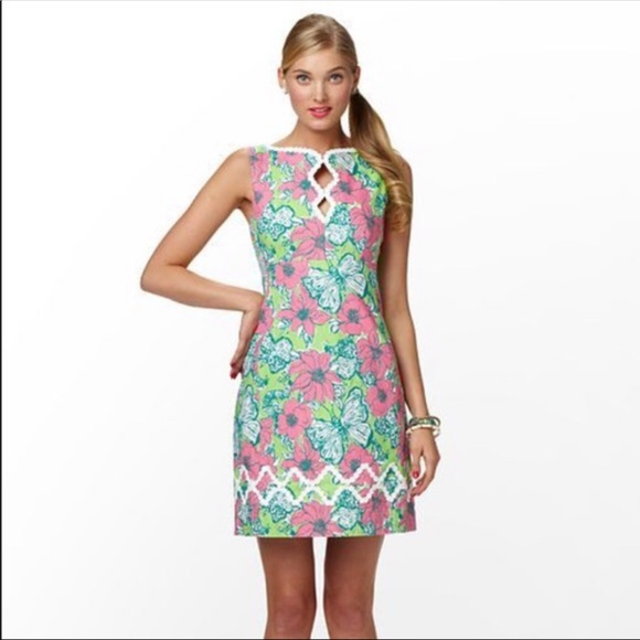 Lilly Pulitzer Bloomin and Cocoonin Adelson Shift - Picture 1 of 2